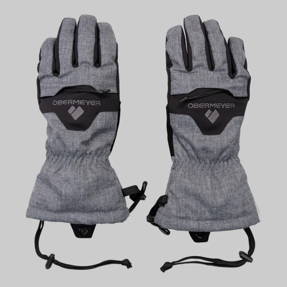 Obermeyer Regulator Ski Glove - Women Size M - Charcoal